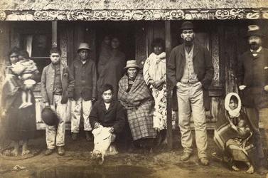 テワイロアなどからの難民、1886年（アルブメンプリント）
